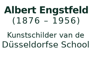 Albert Engstfeld, 1876 - 1956, Kunstmaler